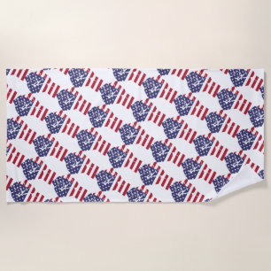 Amerikaanse macht strandlaken