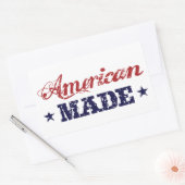 Amerikaanse made - Patriottische Stickers (Envelop)