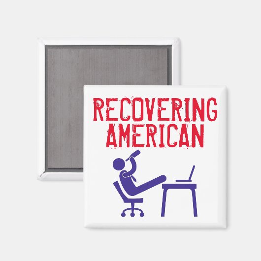 Amerikaanse magneet herstellen (Voorkant / Achterkant)