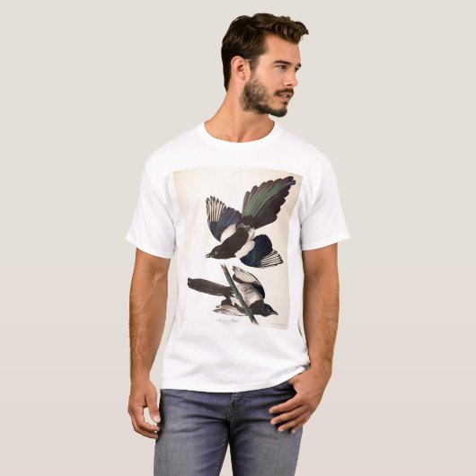 Amerikaanse Magpie T-shirt (Voorkant volledig)
