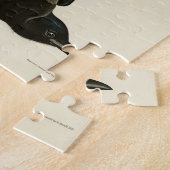 Amerikaanse Magpie uit de Amerikaanse vogels van A Legpuzzel (Zijkant)