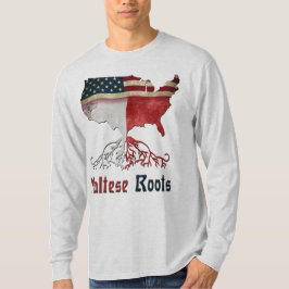 Amerikaanse Maltese wortels T-shirt