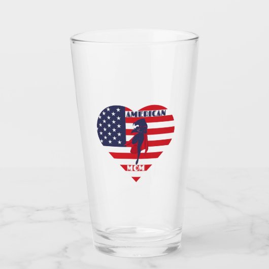 Amerikaanse mam, Moederdag Glas (Voorkant)
