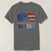 Amerikaanse mama, 4 juli Vrouwen Familie Matching  T-shirt (Design voorkant)