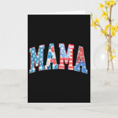 Amerikaanse Mama Patriottisch Rood Wit Blauw Ameri Kaart (Gele Bloem)