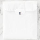 Amerikaanse Mama Patriottisch Vintage Gravure Shir Hart Sticker (Tas)