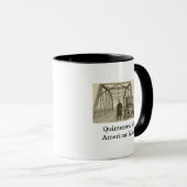 Amerikaanse Man Echte Foto Koffiemok Mok (Voorkant rechts)