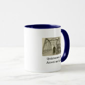 Amerikaanse Man Echte Foto Koffiemok Mok (Voorkant rechts)