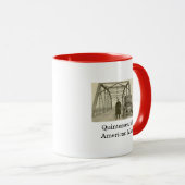 Amerikaanse Man Echte Foto Koffiemok Mok (Voorkant rechts)