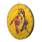 Amerikaanse Manga Neko Catgirl Kawaii Anime Dartbord (Voorkant Rechts)