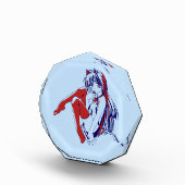 Amerikaanse Manga Neko Catgirl Kawaii Anime Fotoblokken (Rechts)