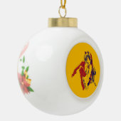 Amerikaanse Manga Neko Catgirl Kawaii Anime Keramische Bal Ornament (Links)