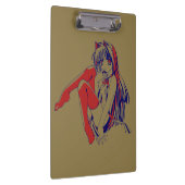 Amerikaanse Manga Neko Catgirl Kawaii Anime Klembord (Rechts)