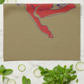 Amerikaanse Manga Neko Catgirl Kawaii Anime Theedoek (Gevouwen)