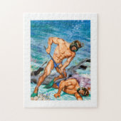 Amerikaanse mannelijkheid (dec. 1952) legpuzzel (Verticaal)