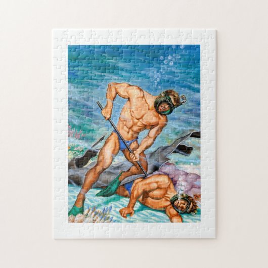 Amerikaanse mannelijkheid (dec. 1952) legpuzzel (Verticaal)