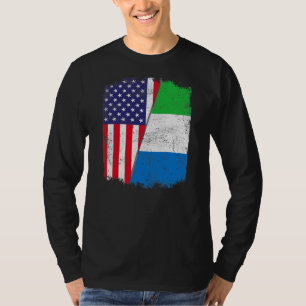Amerikaanse Mannen uit Sierra Leone T-shirt