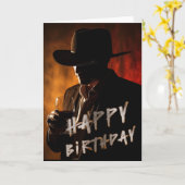 Amerikaanse Mannen verjaardagskaarten Kaart (Gele Bloem)