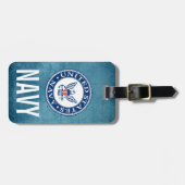 Amerikaanse marine | Alternatief Navy Emblem Bagagelabel (Voorkant horizontaal)
