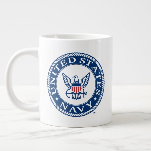 Amerikaanse marine | Alternatief Navy Emblem Grote Koffiekop (Links)