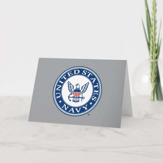 Amerikaanse marine | Alternatief Navy Emblem Kaart (Voorkant)