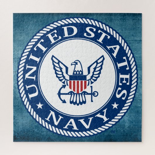 Amerikaanse marine | Alternatief Navy Emblem Legpuzzel (Verticaal)
