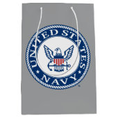 Amerikaanse marine | Alternatief Navy Emblem Medium Cadeauzakje (Voorkant)
