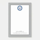 Amerikaanse marine | Alternatief Navy Emblem Post-it® Notes (Voorkant)