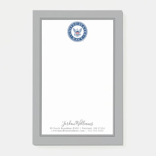 Amerikaanse marine Alternatief Navy Emblem Post-it® Notes