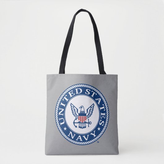 Amerikaanse marine | Alternatief Navy Emblem Tote Bag (Voorkant)