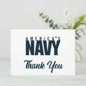 Amerikaanse marine | Amerikaanse marine Bedankkaart (Staand voorkant)