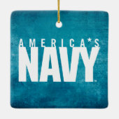 Amerikaanse marine | Amerikaanse marine Keramisch Ornament (Achterkant)