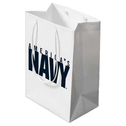 Amerikaanse marine | Amerikaanse marine Medium Cadeauzakje (Achterkant Gekanteld)