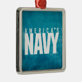 Amerikaanse marine | Amerikaanse marine Metalen Ornament (Rechts)