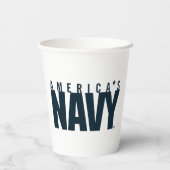 Amerikaanse marine | Amerikaanse marine Papieren Bekers (Achterkant)