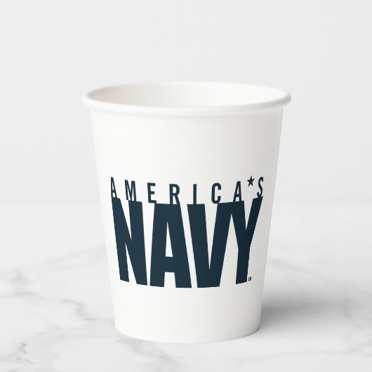 Amerikaanse marine | Amerikaanse marine Papieren Bekers (Achterkant)