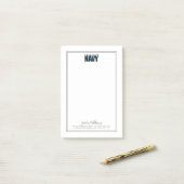 Amerikaanse marine | Amerikaanse marine Post-it® Notes (Op bureau)