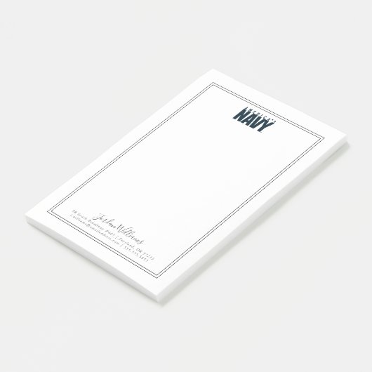 Amerikaanse marine | Amerikaanse marine Post-it® Notes (Schuin)