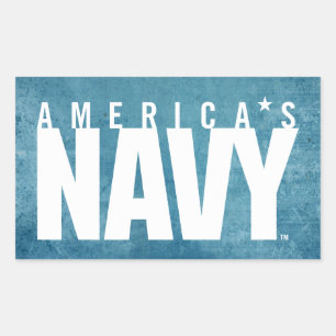 Amerikaanse marine Amerikaanse marine Rechthoekige Sticker