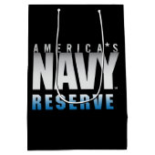 Amerikaanse marine | Amerikaanse marine reserve Medium Cadeauzakje (Achterkant)