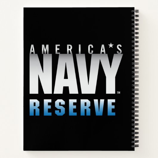 Amerikaanse marine | Amerikaanse marine reserve Notitieboek (Achterkant)