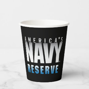 Amerikaanse marine Amerikaanse marine reserve Papieren Bekers