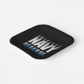 Amerikaanse marine | Amerikaanse marine reserve Papieren Bordje (Gebogen)