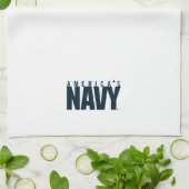 Amerikaanse marine | Amerikaanse marine Theedoek (Gevouwen)