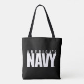 Amerikaanse marine | Amerikaanse marine Tote Bag (Achterkant)