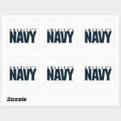 Amerikaanse marine | Amerikaanse marine Vierkante Sticker (Vel)