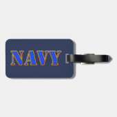 Amerikaanse marine bagagelabel (Achterkant horizontaal)