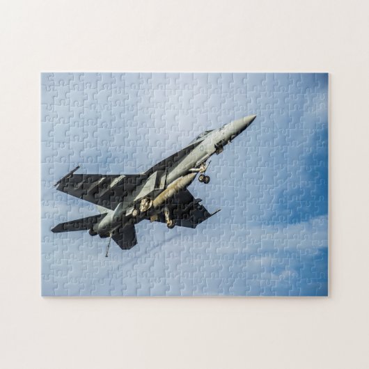 Amerikaanse marine F/A-18E Super Hornet Legpuzzel (Horizontaal)