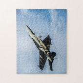 Amerikaanse marine F/A-18E Super Hornet Legpuzzel (Verticaal)