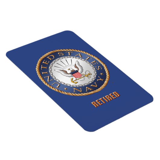 Amerikaanse marine gepensioneerde flexibele fotoma magneet (Rechterzijde)